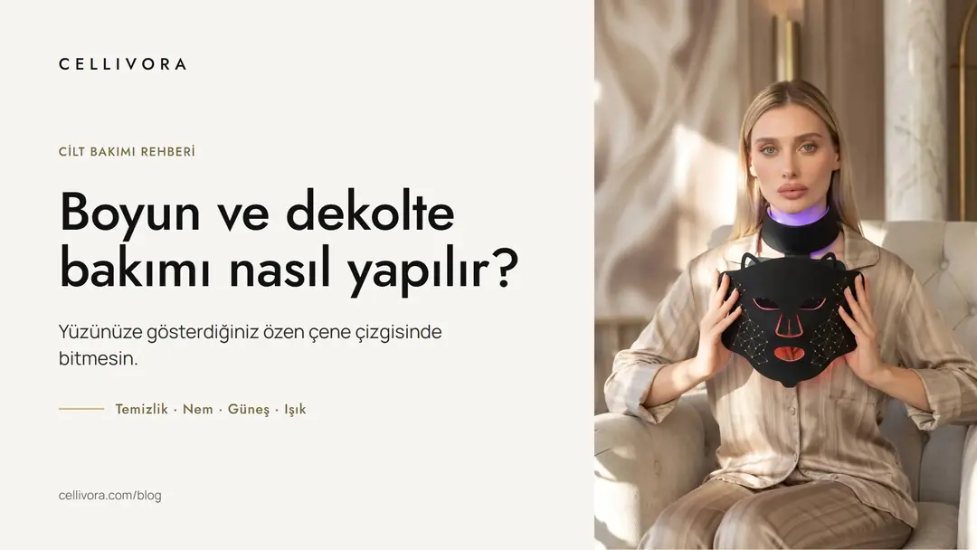 Boyun ve Dekolte Bakımı Nasıl Yapılır? Yüz Rutininizi Çene Çizgisinin Altına Taşıyın