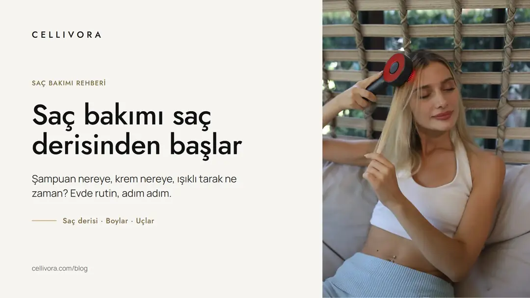Saç Bakımı Neden Saç Derisinden Başlar? Evde Saç Derisi Bakım Rutini